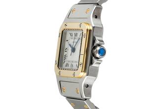 Thumbnail von Cartier Santos Lady Çelik / Altın Otomatik Kadın Saat Ref. 82036283 B&P 1999