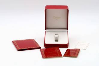Thumbnail von Cartier Santos Lady Çelik / Altın Otomatik Kadın Saat Ref. 82036283 B&P 1999