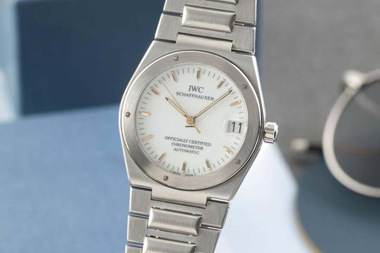 IWC Ingenieur Schaffhausen Ingenieur Chronometer Stahl Automatik Herrenuhr IW352101