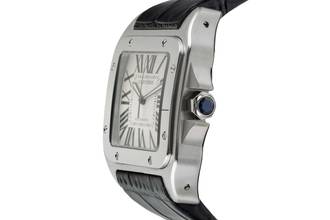 Thumbnail von Cartier Santos 100 XL Stahl Automatik Herrenuhr Ref. W20073X8 2656