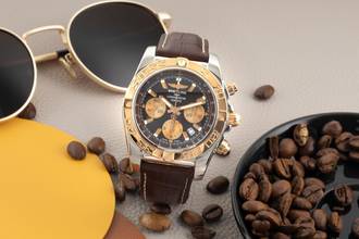 Thumbnail von Breitling Chronomat 44 Stahl/Gold Automatik Herrenuhr Ref. CB0110 Papiere 2012