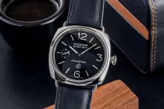 Thumbnail von Panerai Radiomir Black Seal Kurmalı Çelik Erkek Saat Ref. PAM00380 B&P 2017