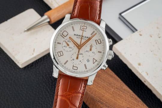 Montblanc Timewalker Chronograph Edelstahl Automatik Herrenuhr Ref. 7069