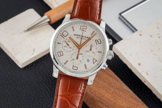 Thumbnail von Montblanc Timewalker Chronograph Edelstahl Automatik Herrenuhr Ref. 7069