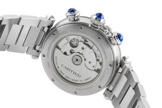 Thumbnail von Cartier Pasha Chronograph Çelik Otomatik Erkek Saatı Ref. WSPA0027 Kutu & Belgeler