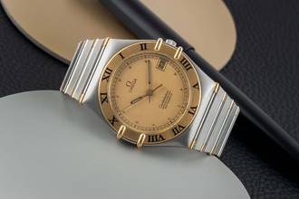 Thumbnail von Omega Constellation Manhatten Stahl / Gold Automatik Ref. 368.1075 Klassiker