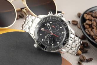Thumbnail von Omega Seamaster Diver 300 M Chronograph Automatik Ref. 212.30.44.50.01.001 B&P