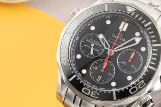 Thumbnail von Omega Seamaster Diver 300 M Chronograph Automatik Ref. 212.30.44.50.01.001 B&P