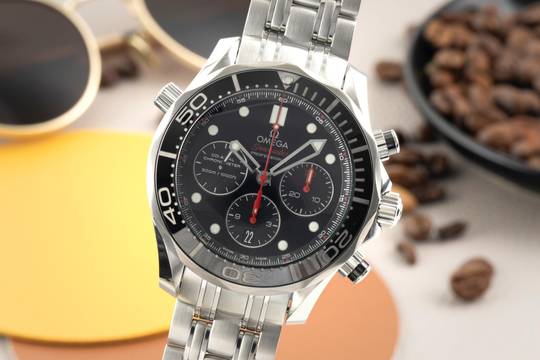Omega Seamaster Diver 300 M Chronograph Automatik Ref. 212.30.44.50.01.001 B&P