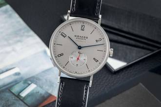 Thumbnail von NOMOS Tangente Neomatik 39 Silvercut Çelik Otomatik Erkek Saat Ref. 141 B&P 2018