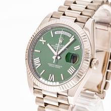 Thumbnail von Rolex Day-Date 40 Whitegold Green – 228239 – like NEW – 12/2021 Full Set