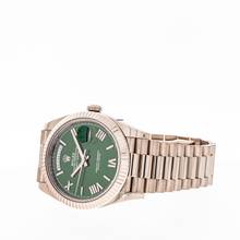 Thumbnail von Rolex Day-Date 40 Whitegold Green – 228239 – like NEW – 12/2021 Full Set