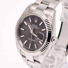 Thumbnail von Rolex Datejust 41 Rhodium Oyster – 126334 – wie NEU – 02/2022 Komplettset