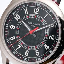 Thumbnail von Patek Philippe Calatrava Siyah 40 Beyaz Altın – 6007G-010 – neredeyse YENİ – 2024 Tam Set