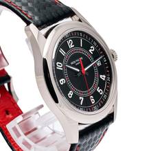 Thumbnail von Patek Philippe Calatrava Siyah 40 Beyaz Altın – 6007G-010 – neredeyse YENİ – 2024 Tam Set