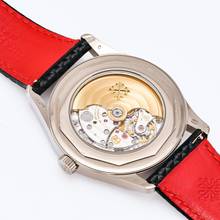 Thumbnail von Patek Philippe Calatrava Siyah 40 Beyaz Altın – 6007G-010 – neredeyse YENİ – 2024 Tam Set