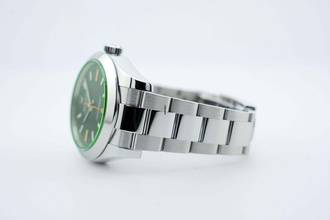 Thumbnail von Rolex Milgauss Schwarzes Zifferblatt - Grüner Saphirglas - 116400GV 2008