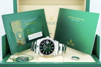 Thumbnail von Rolex Datejust 41 Green Ombre Zifferblatt - Neues Modell - Oyster-Armband - Ungetragen - 126300 2026