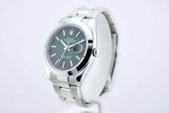 Thumbnail von Rolex Datejust 41 Green Ombre Zifferblatt - Neues Modell - Oyster-Armband - Ungetragen - 126300 2026