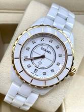 Thumbnail von Chanel J12 KUTU VE BELGELERİYLE YENİ Gibi 2009 yılı 38mm Beyaz Seramik