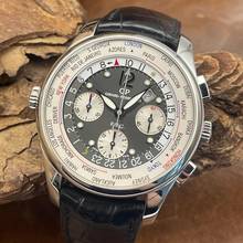 Thumbnail von Girard Perregaux WW.TC Weltzeit-Chronograph - VOLLSTÄNDIGES SET 2009 - Ref. 49805