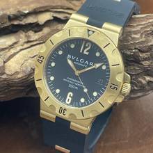 Thumbnail von Bulgari Diagono Diagono Scuba 38 - Ref. SD38G - 750 ayar Sarı Altın