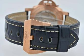 Thumbnail von Panerai Luminor Marina 18k Rose Gold PAM01112 PAM 1112 Mavi Kadran