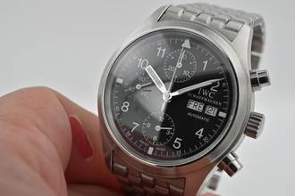 Thumbnail von IWC Fliegeruhr Chronograph Fliegerchronograph Pilots Chronograph 3706 IW3706 Bracelet
