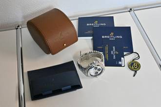 Thumbnail von Breitling Chronomat 42 B01 AB0134101G1A1 Silberes Zifferblatt