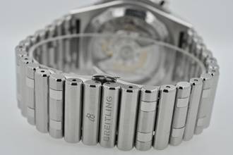 Thumbnail von Breitling Chronomat 42 B01 AB0134101G1A1 Silberes Zifferblatt