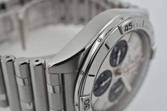 Thumbnail von Breitling Chronomat 42 B01 AB0134101G1A1 Silberes Zifferblatt