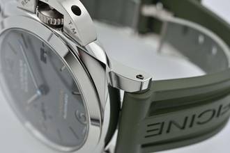 Thumbnail von Panerai Luminor Marina PAM01116 PAM 1116 70 Jahre Limited Edition 950er Platin Grünes Zifferblatt