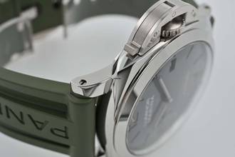 Thumbnail von Panerai Luminor Marina PAM01116 PAM 1116 70 Jahre Limited Edition 950er Platin Grünes Zifferblatt