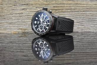 Thumbnail von TAG Heuer Carrera 02 Carrera Carbon Skeleton Chronograph 45MM SERVİS 2026 B&P 2019