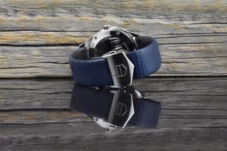 Thumbnail von TAG Heuer Carrera Quarz Blaues Zifferblatt - Werk-Diamant-Lünette