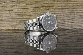 Thumbnail von Tudor Prince Date 74034 Schwarzes Zifferblatt Automatik - 2016