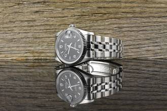 Thumbnail von Tudor Prince Date 74034 Schwarzes Zifferblatt Automatik - 2016