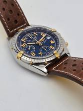 Thumbnail von Breitling Chronomat Çelik altın mavi kadran katlanır toka B+P