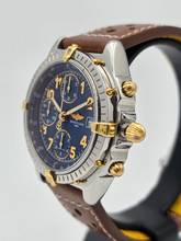 Thumbnail von Breitling Chronomat Çelik altın mavi kadran katlanır toka B+P
