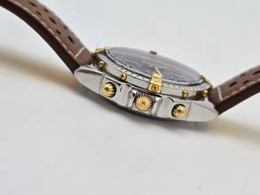 Thumbnail von Breitling Chronomat Çelik altın mavi kadran katlanır toka B+P
