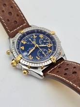 Thumbnail von Breitling Chronomat Çelik altın mavi kadran katlanır toka B+P