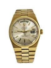 Thumbnail von Rolex Day-Date Oysterquartz Almanak - nadir gümüş kadran, Almanca hafta günü