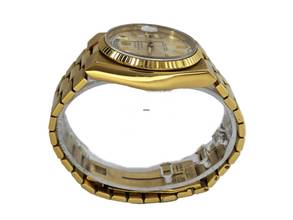 Thumbnail von Rolex Day-Date Oysterquartz Almanak - nadir gümüş kadran, Almanca hafta günü