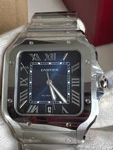 Thumbnail von Cartier Santos WSSA0071 Santos De Cartier Blue Dial - Mai 2026 Neu B + P Full Set Large Model NEW-Available!!