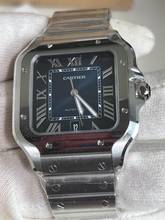 Thumbnail von Cartier Santos WSSA0071 Santos De Cartier Blue Dial - Mai 2026 Neu B + P Full Set Large Model NEW-Available!!