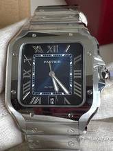 Thumbnail von Cartier Santos WSSA0071 Santos De Cartier Blue Dial - Mai 2026 Neu B + P Full Set Large Model NEW-Available!!