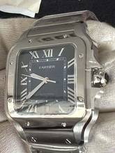 Thumbnail von Cartier Santos WSSA0071 Santos De Cartier Blue Dial - Mai 2026 Neu B + P Full Set Large Model NEW-Available!!