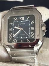 Thumbnail von Cartier Santos WSSA0071 Santos De Cartier Blue Dial - Mai 2026 Neu B + P Full Set Large Model NEW-Available!!