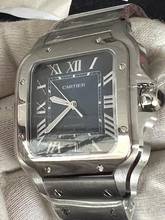 Thumbnail von Cartier Santos WSSA0071 Santos De Cartier Blue Dial - Mai 2026 Neu B + P Full Set Large Model NEW-Available!!