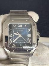 Thumbnail von Cartier Santos WSSA0071 Santos De Cartier Blue Dial - Mai 2026 Neu B + P Full Set Large Model NEW-Available!!